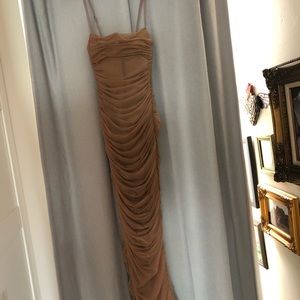 Tan Fornarina dress